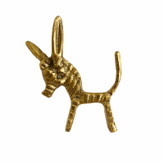 دکوری برنجی مدل الاغ گوش دراز هندی لوکس و ظریف با جزئیات دستساز متالوکس