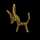 دکوری برنجی مدل الاغ گوش دراز هندی لوکس و ظریف با جزئیات دستساز متالوکس