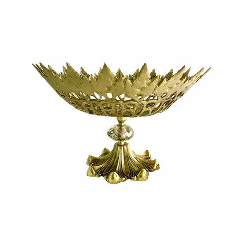 میوه خوری گلبرگ برنجی طلایی