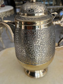 پارچ در دار برنجی طرح طاووس هندی - برند متالوکس مشهد