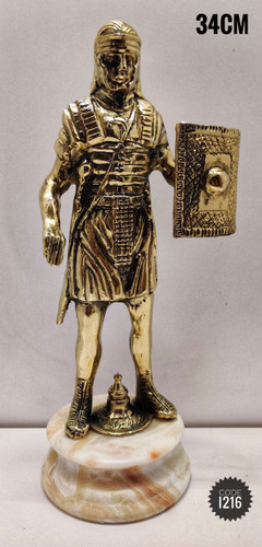 مجسمه گلادیاتور برنجی متوسط