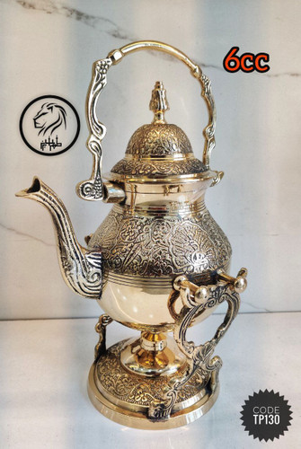 کتری وارمر دار طرح طاووس دوپایه 600 سی سی