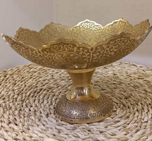 آجیل خوری لوتوس طرح طاووس 10 اینچ (لئوس)