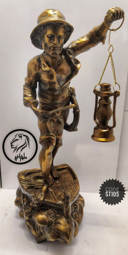 مجسمه ملوان برنز آنتیک فول