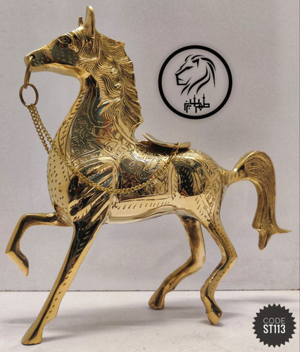 مجسمه اسب زین دار برنزی قلم دست درجه یک