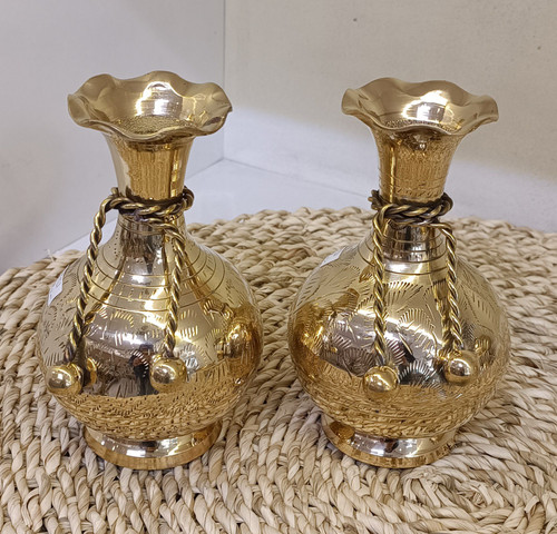 گلدان کراواتی قلم دست سایز کوچک