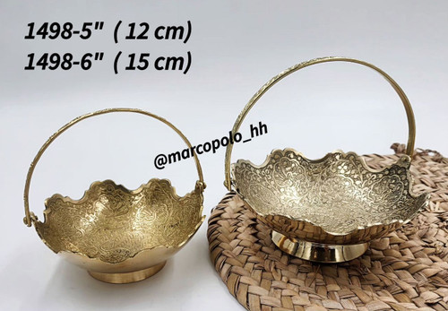 شکلات خوری سبدی لب قلعه طرح طاووس طرح یک رو کد1498