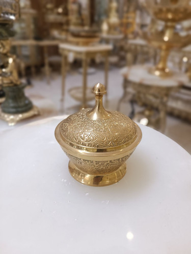 قندان سام سايز 4 برنجی