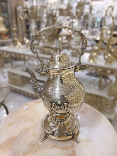 قوري وارمر طرح طاووس پايه گرد دو پايه 1200 سي سي