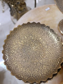 ست 7 پارچه پذیرایی دسته دار برنجی هندی با طراحی لوکس و اصیل