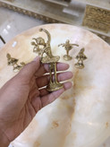 ست ۶ عددی مجسمه بالرین برنجی متوسط در ژستهای مختلف رقص باله، محصول لوکس گالری متالوکس مشهد.