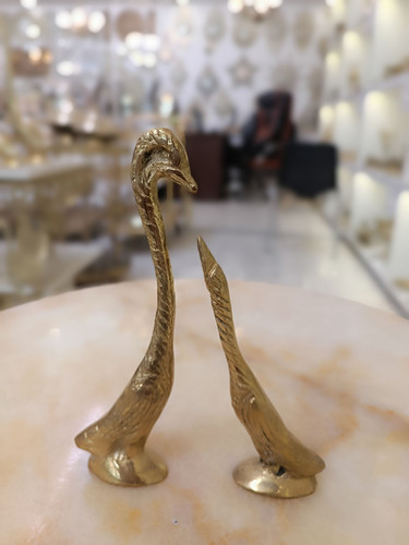 درنا سايز کوچک برنجی