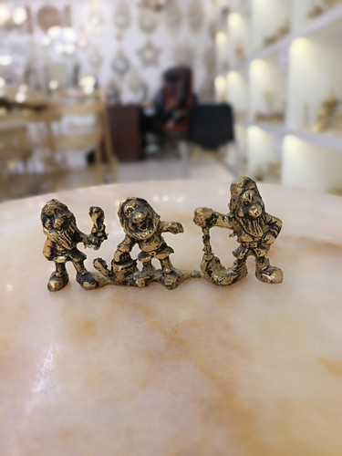 سه کوتوله متالوکس برنجی