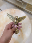 گنجشک دیواری برجسته برنجی دکوری لوکس متالوکس