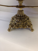 میوه خوری چوبی و برنزی مدل پارمیس با طراحی شیک و دکوراتیو مناسب پذیرایی محصول فروشگاه متالوکس