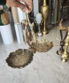 اردو خوری برنجی مدل کاملیا با ظاهر لوکس و درخشان محصول متالوکس مشهد